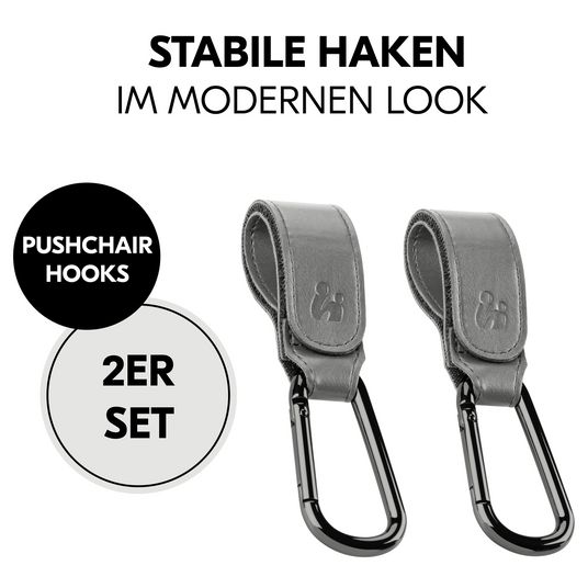 Hauck Universal stroller hook for carrycots / changing bags - Grey
