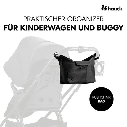 Hauck Universal Kinderwagen Organizer - Black