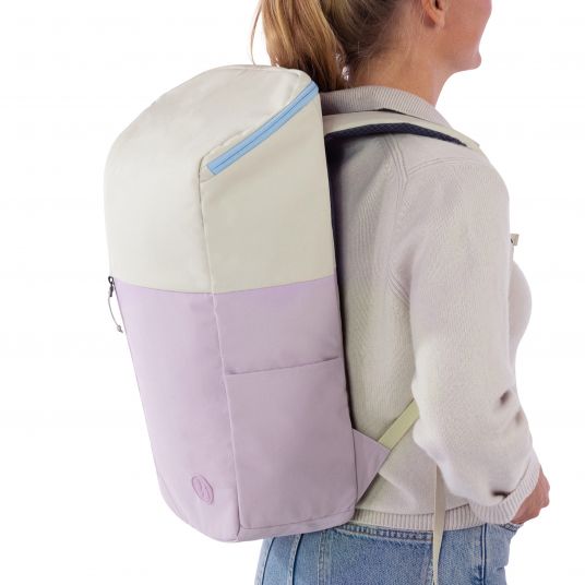 Hauck Wickelrucksack Deuter Pack N Walk - Beige / Lavender