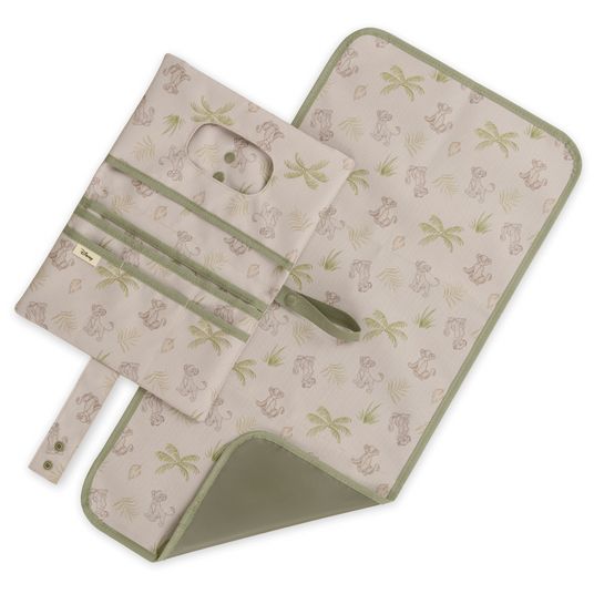 Hauck Diaper bag with changing mat - Change N Walk - Disney Simba Beige