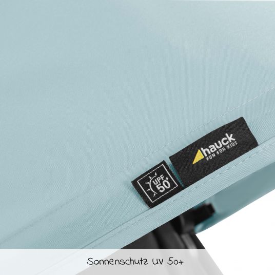 Hauck Tettuccio parasole aggiuntivo per Buggy Swift X - Tettuccio singolo Deluxe - Blu ghiaccio