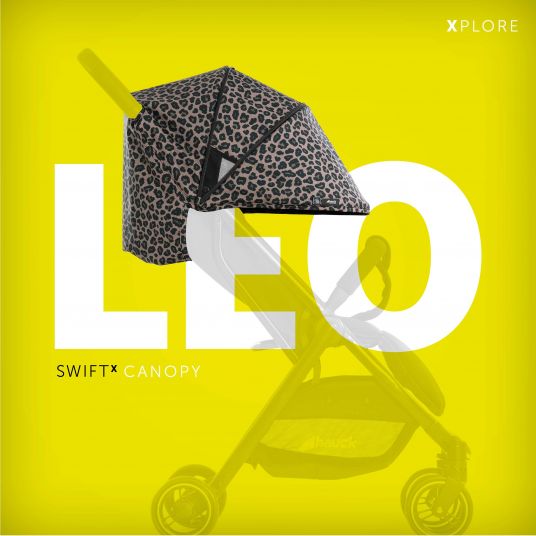 Hauck Additional sun canopy for stroller Swift X - Single Deluxe Canopy - Leo