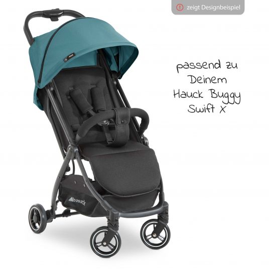 Hauck Additional sun canopy for stroller Swift X - Single Deluxe Canopy - Petrol