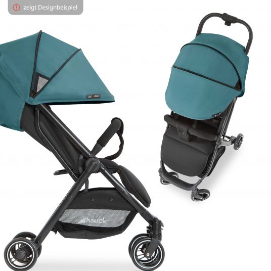 Hauck Additional sun canopy for stroller Swift X - Single Deluxe Canopy - Petrol