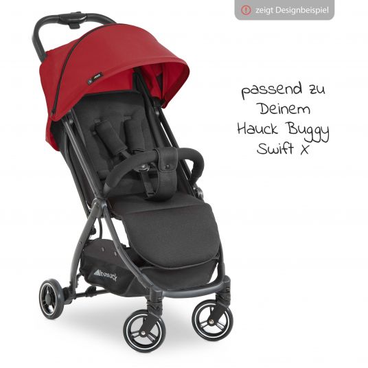 Hauck Additional sun canopy for stroller Swift X - Single Deluxe Canopy - Red