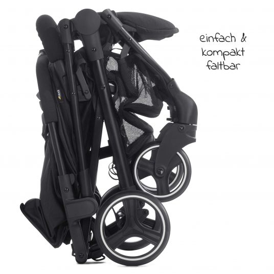 Hauck Passeggino gemellare Swift X Duo (fino a 36 kg) - Nero