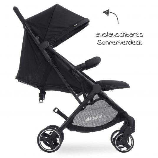 Hauck Zwillingsbuggy Swift X Duo (bis 36 kg) - Black