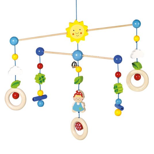 Heimess Wooden mobile with bells - Phil
