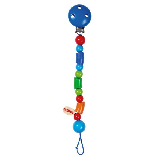 Heimess Pacifier chain made of wood - Colorful