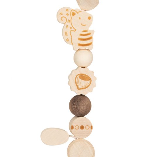 Heimess Pacifier chain made of wood - Squirrel Nature