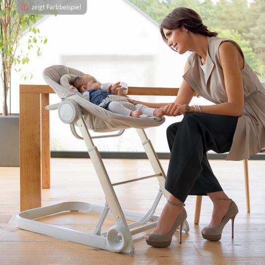 iCoo High chair, baby couch and extra bed Grow With Me 1-2-3 - Diamond Grey