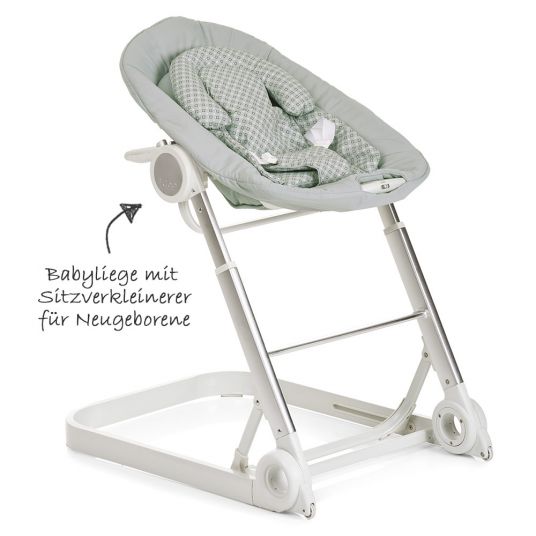 iCoo High chair, baby couch and extra bed Grow With Me 1-2-3 - Diamond Grey