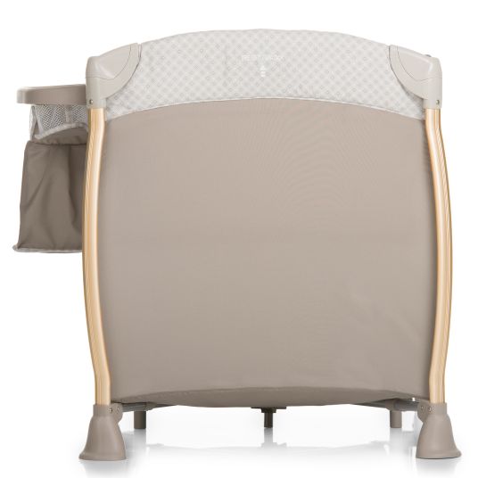 iCoo Starlight travel cot (incl. 2nd level, changing mat, care box) - Diamond Beige