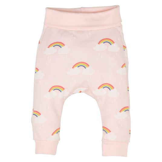 idilbaby Set 2 pcs - Pants & Top - Rainbows Pink - Sizes 0-3m