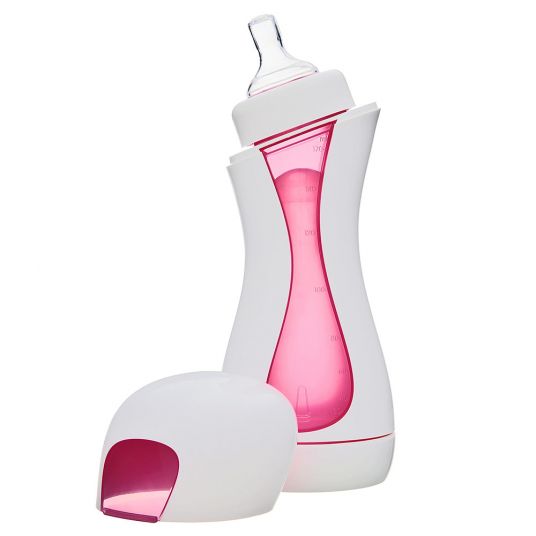 iiamo PP bottle self-heating Go & Home - White Pink