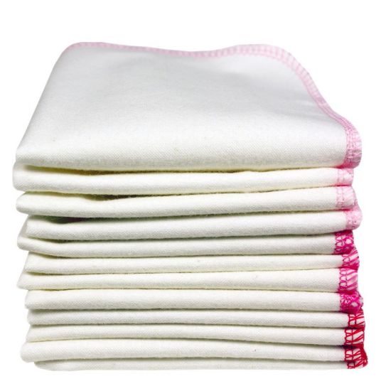 ImseVimse Asciugamano da 12 pezzi - Bianco Rosa