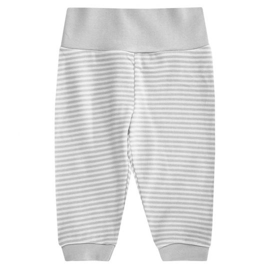 Jacky Pants 2-pack - striped gray melange - size 50/56