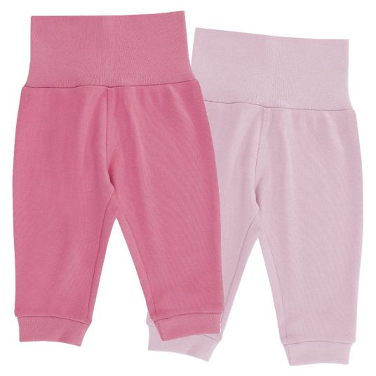 Jacky Pants 2-pack - Uni Pink Pink - Gr. 50/56