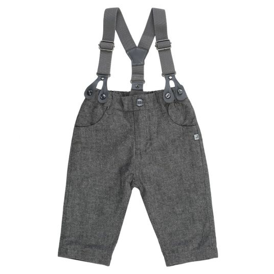 Jacky Pants with suspenders - Classic Anthracite - Gr. 56