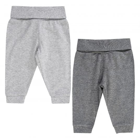 Jacky Sweatpants 2 Pack - Little Bear Grey - Size 50