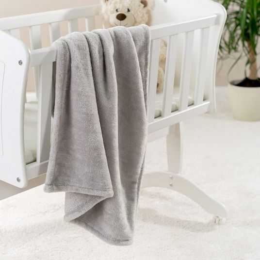 Jacky Coperta Cuddle Microfleece 75 x 100 cm - Grigio