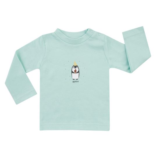 Jacky Long Sleeve Shirt 2 Pack - Penguin Mint Grey - Size 50/56