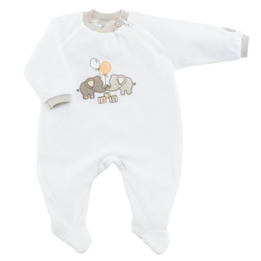 Jacky Nicki pajamas 1tlg. Elephant - Offwhite - Gr. 56