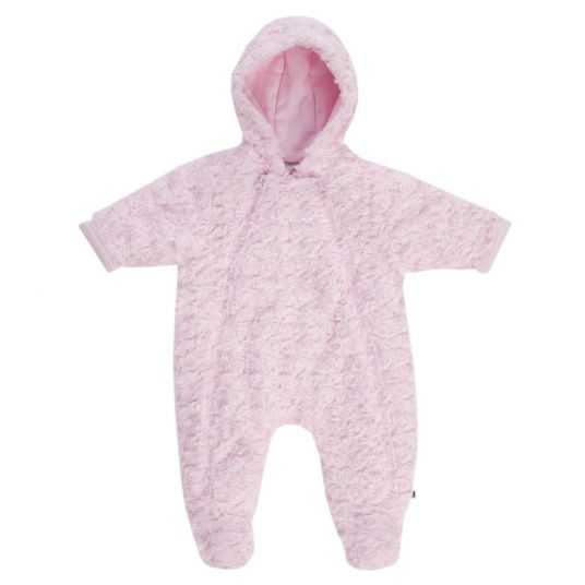 Jacky Jumpsuit padded with hood - Little Swan Pink - Size 56