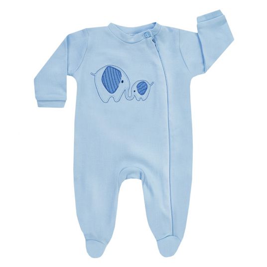 Jacky Schlafanzug 1tlg. Nicki - Elephanten Blau - Gr. 68