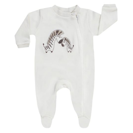 Jacky Schlafanzug 1tlg. Nicki - Zebras Offwhite - Gr. 68