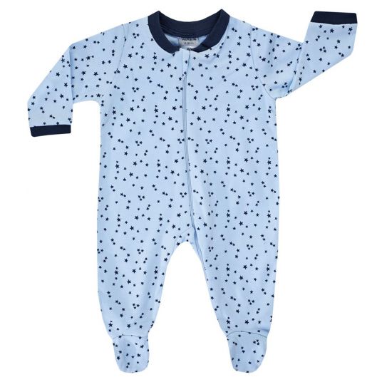 Jacky Pajamas one-piece 2-pack - Bear Navy Light Blue - Gr. 50/56