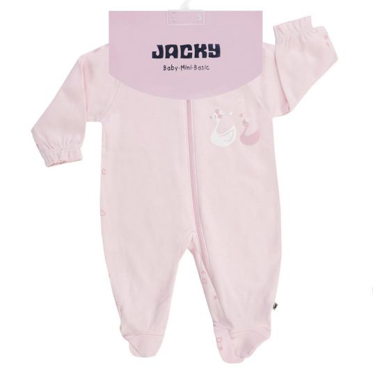 Jacky Pajama one-piece 2-pack - Little Swan Pink - size 50/56