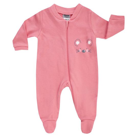 Jacky Pajamas one-piece 2-pack - Mouse Pink - Size 50/56