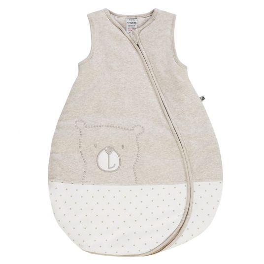 Jacky Sleeping bag padded sleeves removable Badu Bear - Beige - Size 50/56