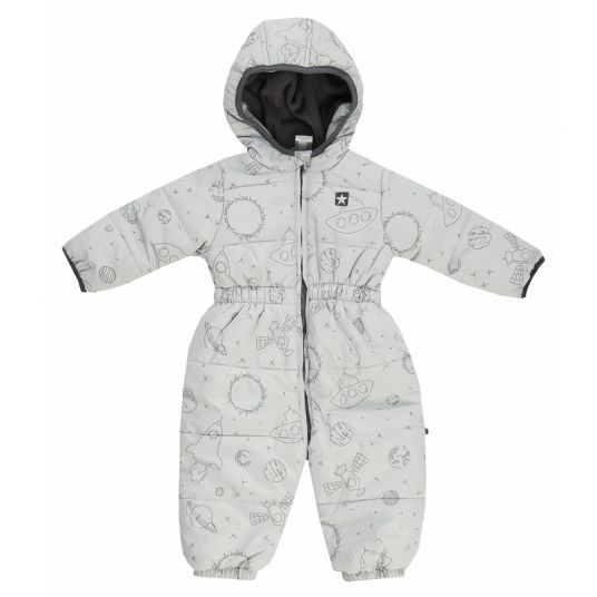 Jacky Snowsuit quilted - Astronaut light gray - size 56