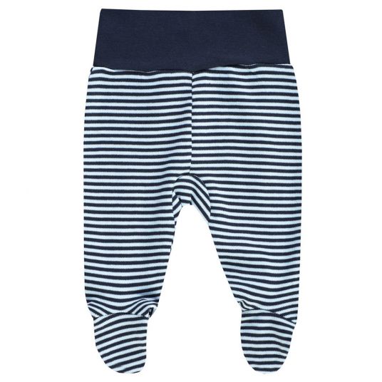 Jacky Romper pants 2-pack - striped navy white - size 50/56