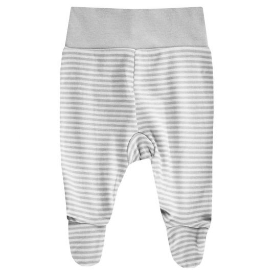 Jacky Romper pants 2-pack - stripes gray melange - size 50/56