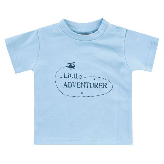 Jacky T-shirt 2-pack Little Adventurer - Light Blue Dark Blue - Size 50/56