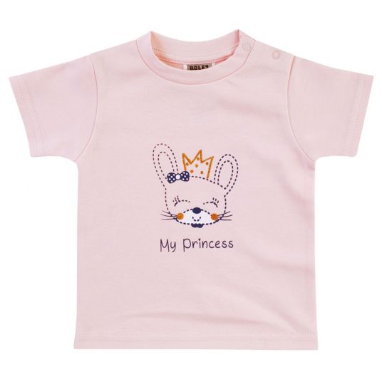 Jacky T-shirt 2-pack My Princess - Pink White - Size 50/56