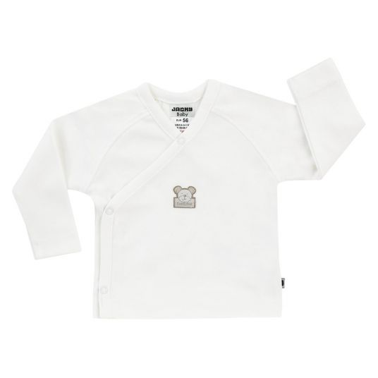 Jacky Wrap shirt Bear - Offwhite - Gr. 50