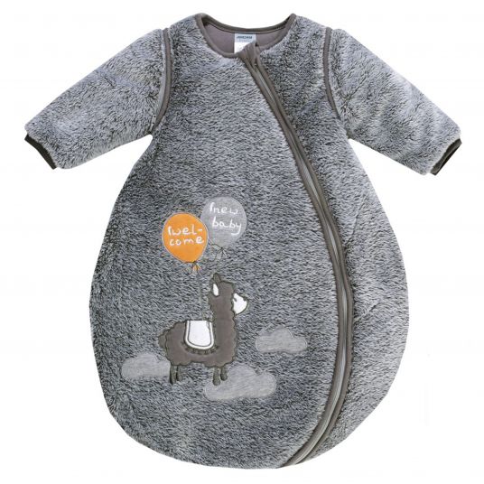 Jacky Winter sleeping bag padded - Fluffy llama - Anthracite - Size 50