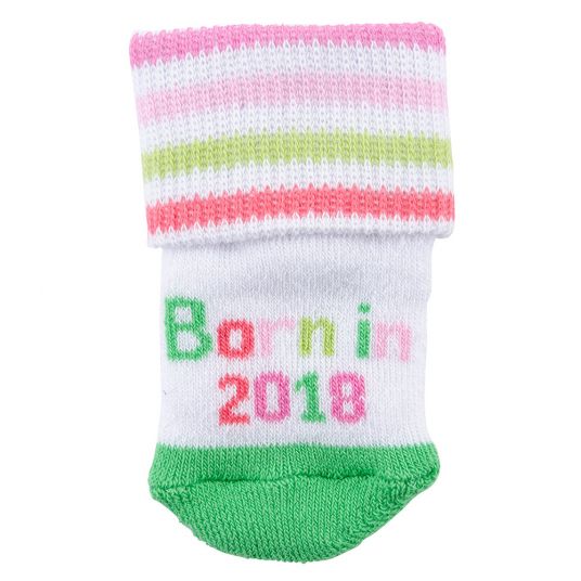 Jacobs Babymoden First Time Socks 2 Pack Born in 2018 - Pink