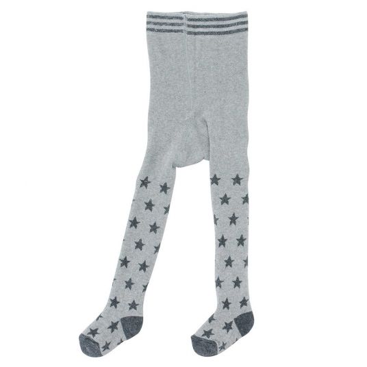Jacobs Babymoden Thermo tights stars - gray - size 50 / 56