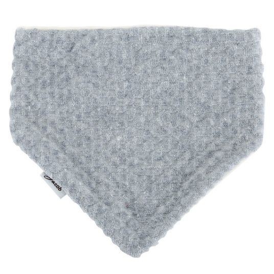 Jacobs Babymoden Reversible scarf Nicki - Jacquard - Grey