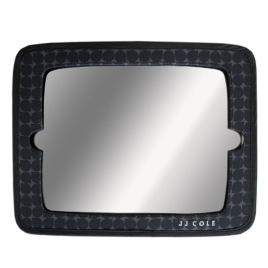 JJ COLE 2 in 1 Rear Seat Car Mirror Extra Large - Grey Drop