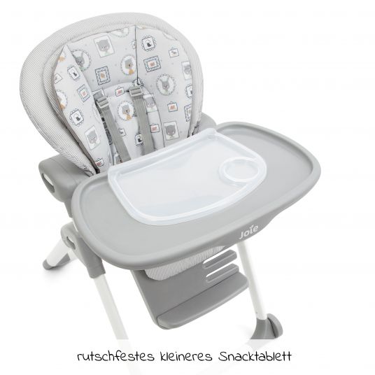 joie 2in1 high chair Mimzy Recline rocker and high chair in one usable from birth with reclining position - Portrait