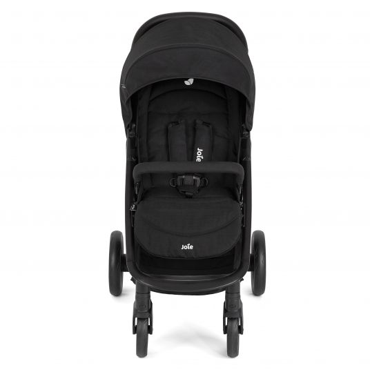 joie 2in1 baby carriage set Litetrax up to 22 kg load capacity with pusher storage compartment, Ramble carrycot, adapter & accessories package - Shale