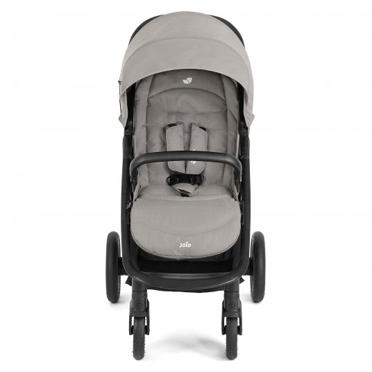 joie 2in1 Kombi-Kinderwagen-Set Litetrax Pro Air bis 22 kg belastbar mit Luftreifen, Schieber-Ablagefach, Babywanne Ramble, Adapter & Zubehör Paket - Pebble