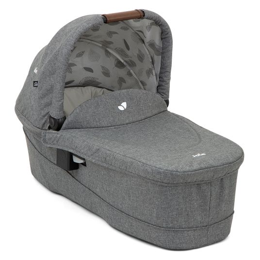joie 2in1 Kombi-Kinderwagen-Set Versatrax bis 22 kg belastbar - umsetzbare Sitzeinheit, Babywanne Ramble XL, Adapter & Zubehör Paket - Grey Flower