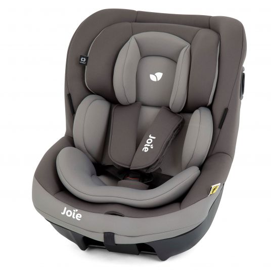 joie 3in1 Reboarder Set i-Venture Dark Pewter & i-Snug Gray Flannel & Isofix Base Advance & Summer Cover & Cushion Protection